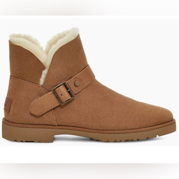 UGG Shoes - UGG WOMEN'S ROMELY SHORT BUCKLE BOOTS - ROUND TOE